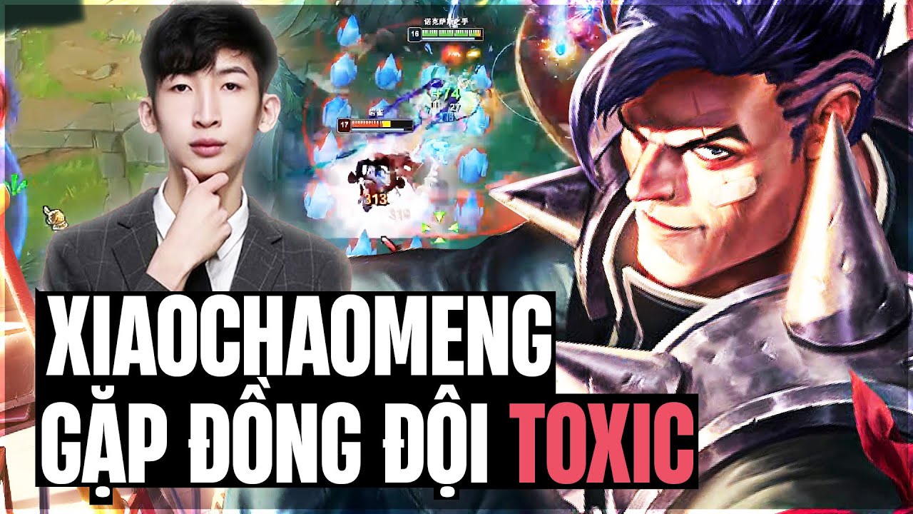 XIAOCHAOMENG VÁC DARIUS FARM 23 MẠNG GÁNH TEAM LẬT KÈO NHƯNG VẪN BỊ ĐỒNG ĐỘI CHỬI CỰC CAY