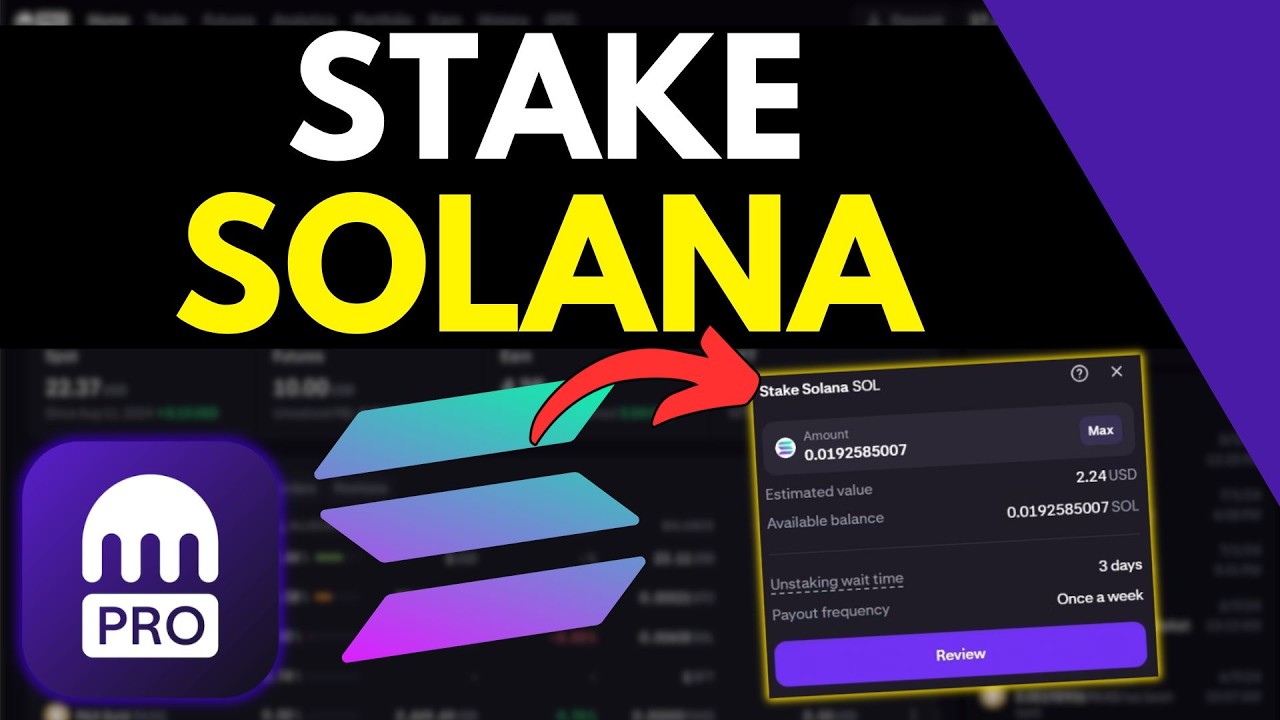 Kraken Pro - How To Stake Solana (SOL) in Kraken (Earn SOL on Autopilot)