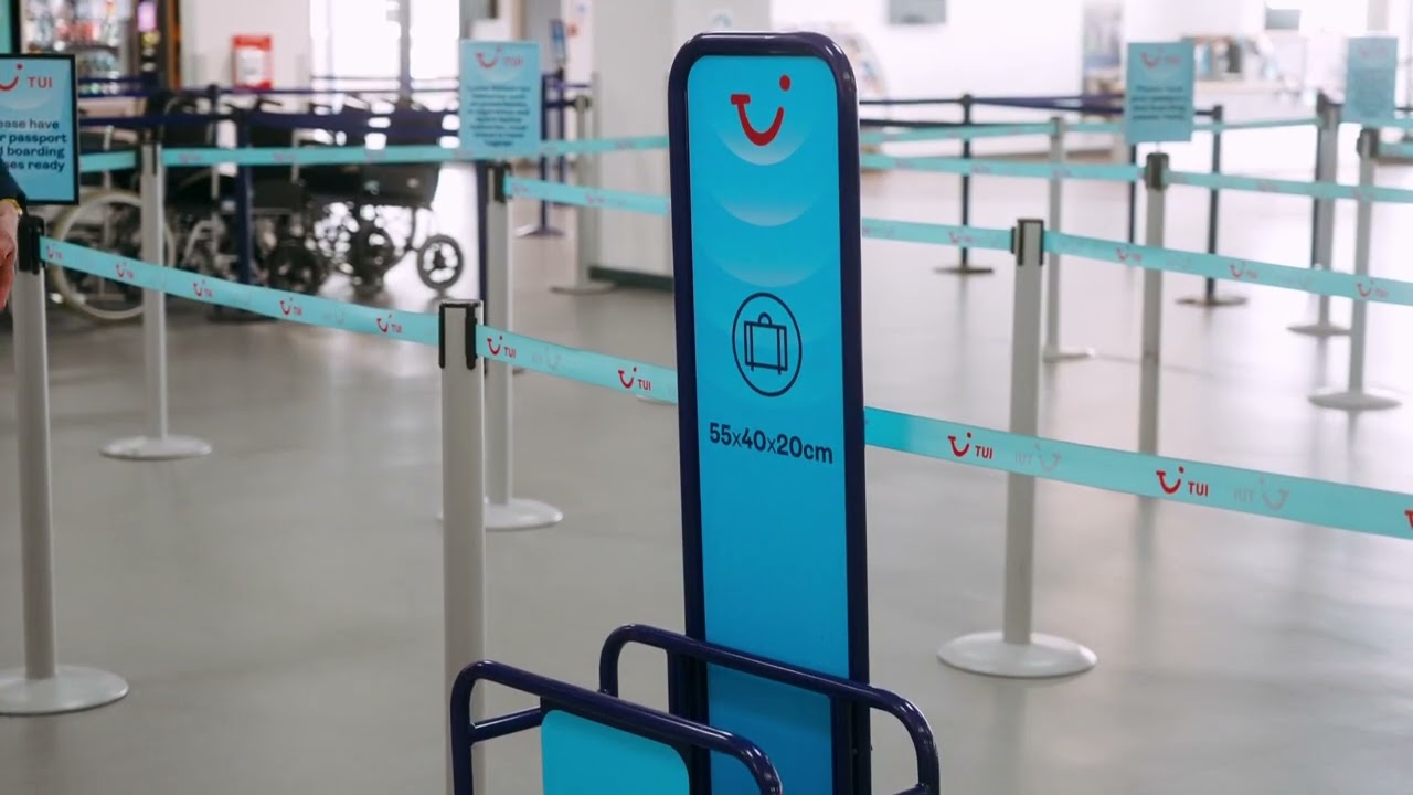 Exeter Airport help video - Check-in.