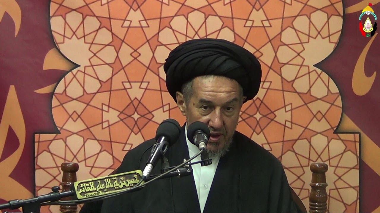 حسينية الامام القائم بالمبرز (مشرفة)العلامة الشخص-مأساة كربلاء في التراث و الأدب الأح-ليلة1-1-1441هـ