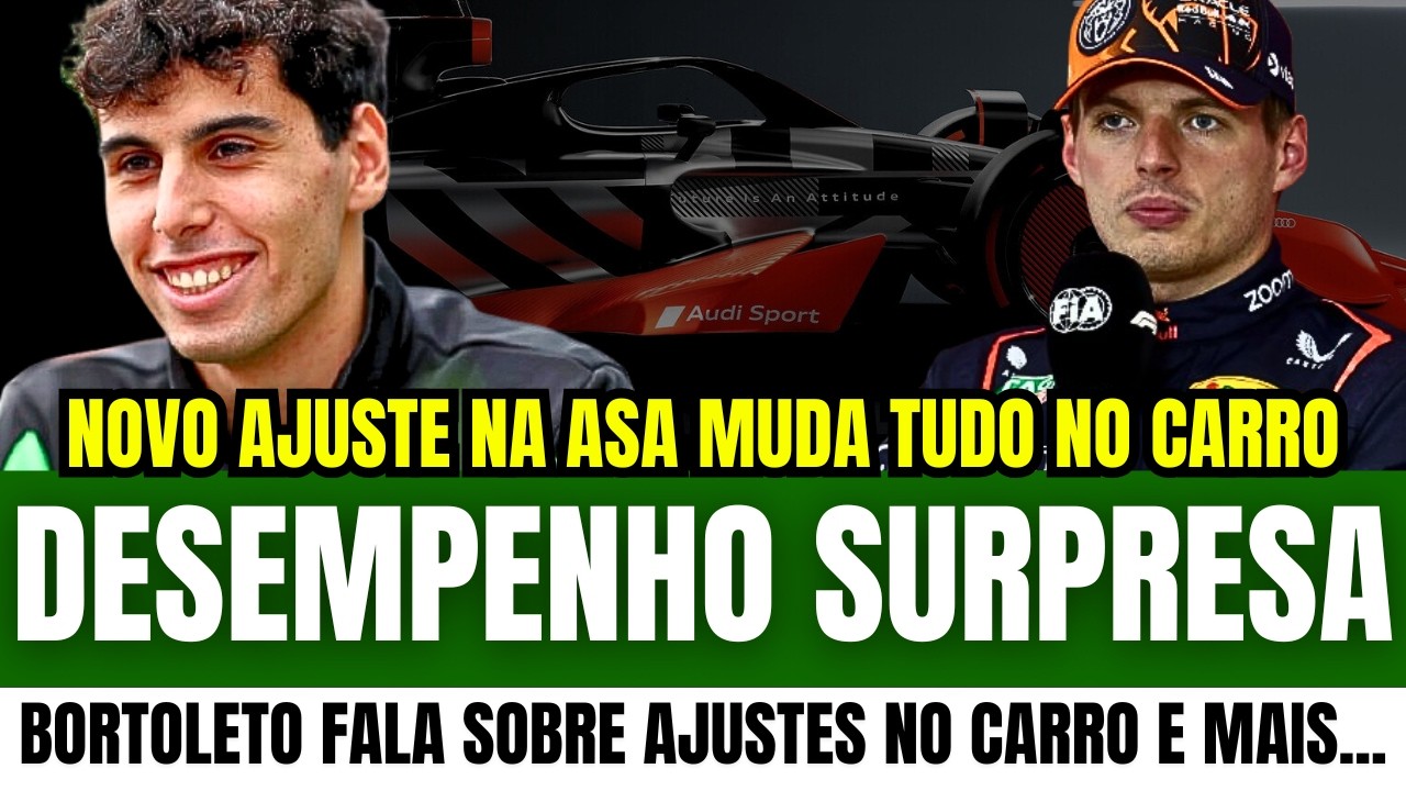 .A VELOCIDADE INVISÍVEL DA AUDI COM GABRIEL BORTOLETO NA FÓRMULA 1 2026!