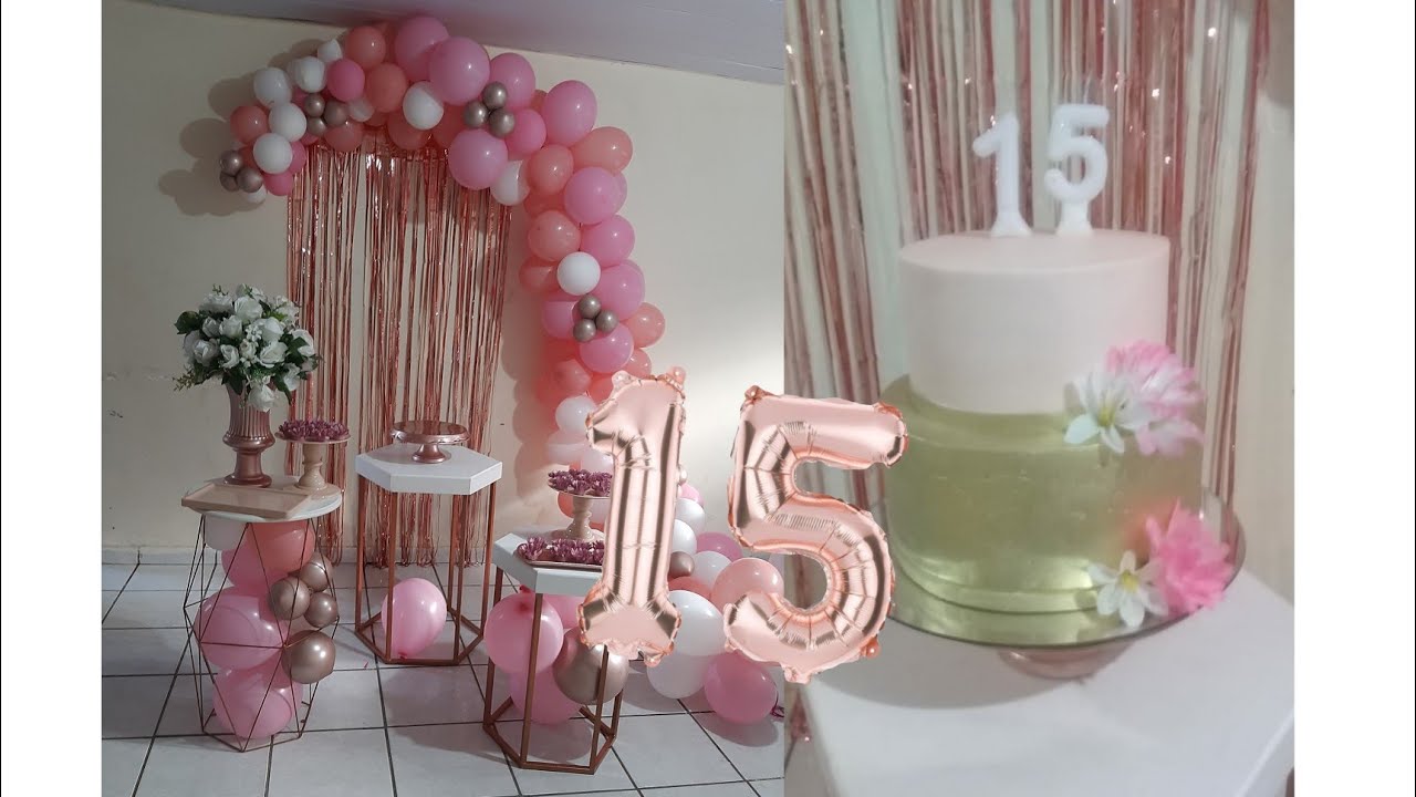 festa 15 anos | Festa em casa | faça você mesmo