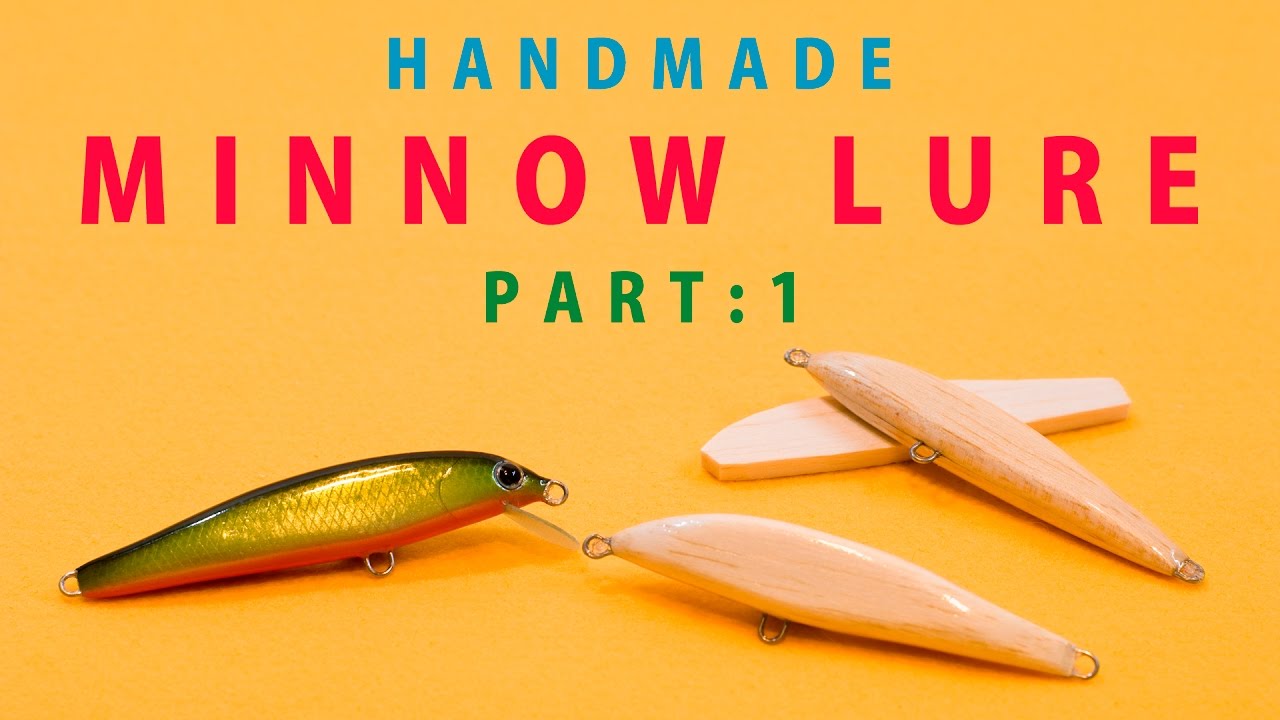 Handmade MINNOW LURE Part1 / バルサ材で自作するハンドメイドミノー 第一章