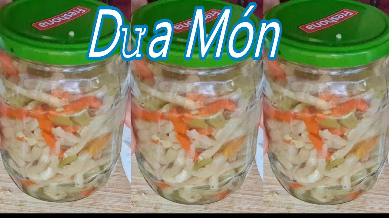 Củ Cải Ngâm Nước Mắm Giòn Không Chua Không Nhớt
