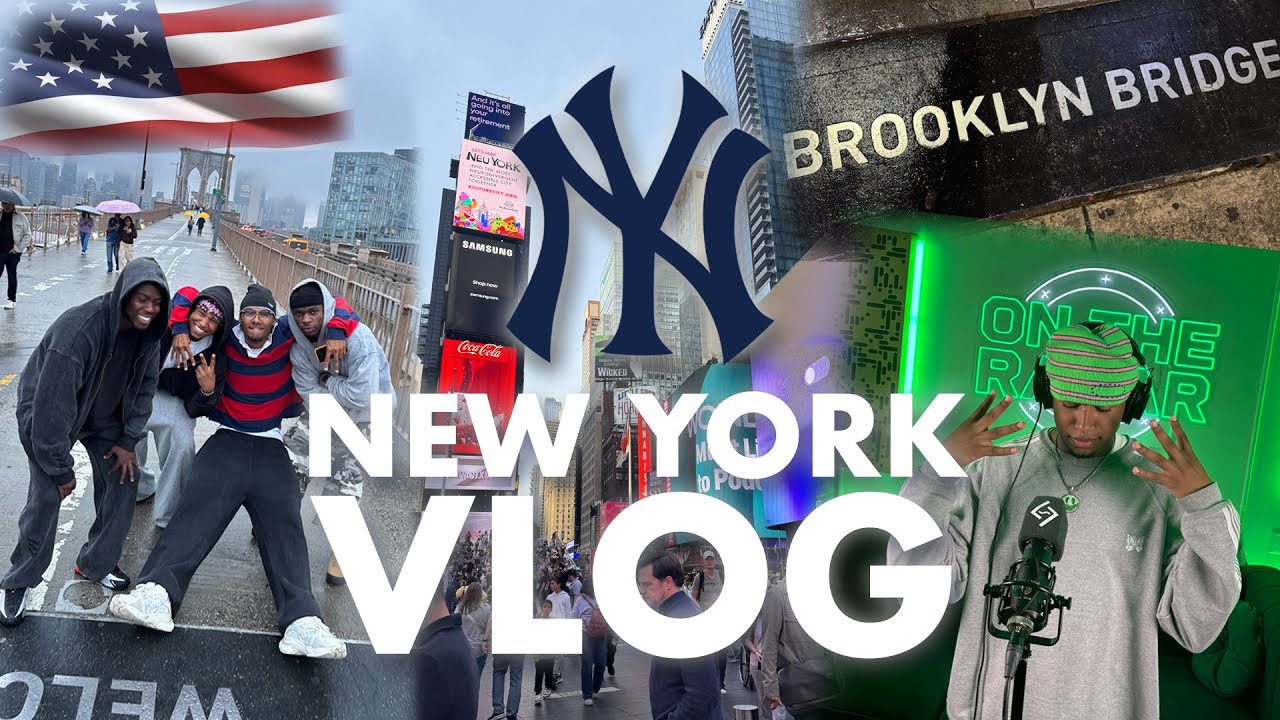 NYC VLOG MIT DEN JUNGS!! 🇺🇸🗽