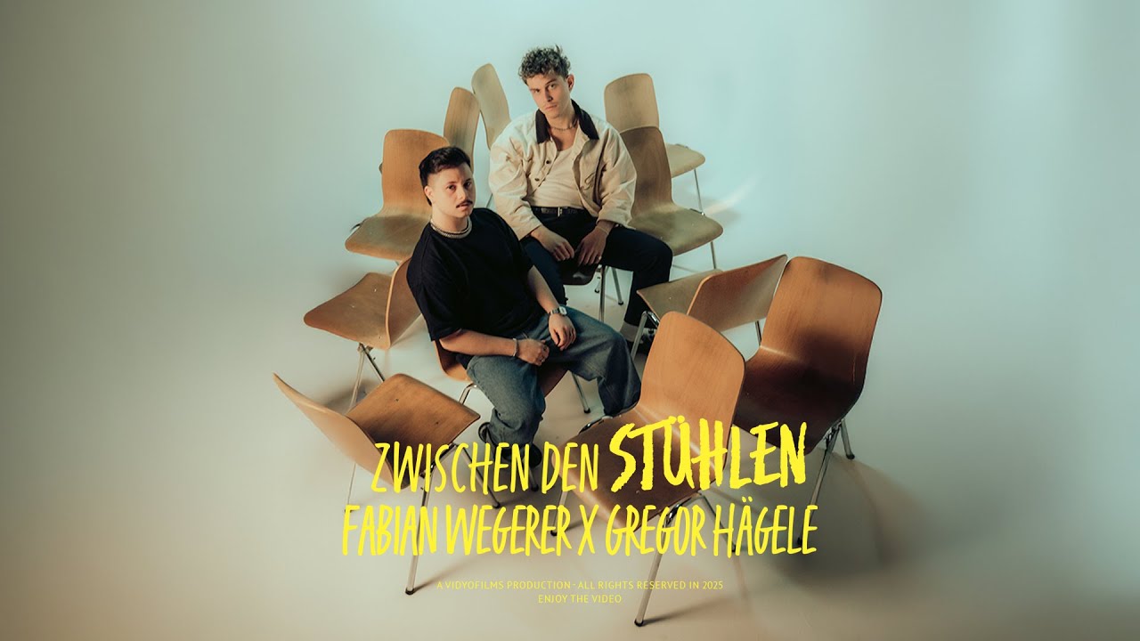 Fabian Wegerer x Gregor H&auml;gele - Zwischen den St&uuml;hlen (prod. by Achtabahn) (Offizielles Musikvideo)