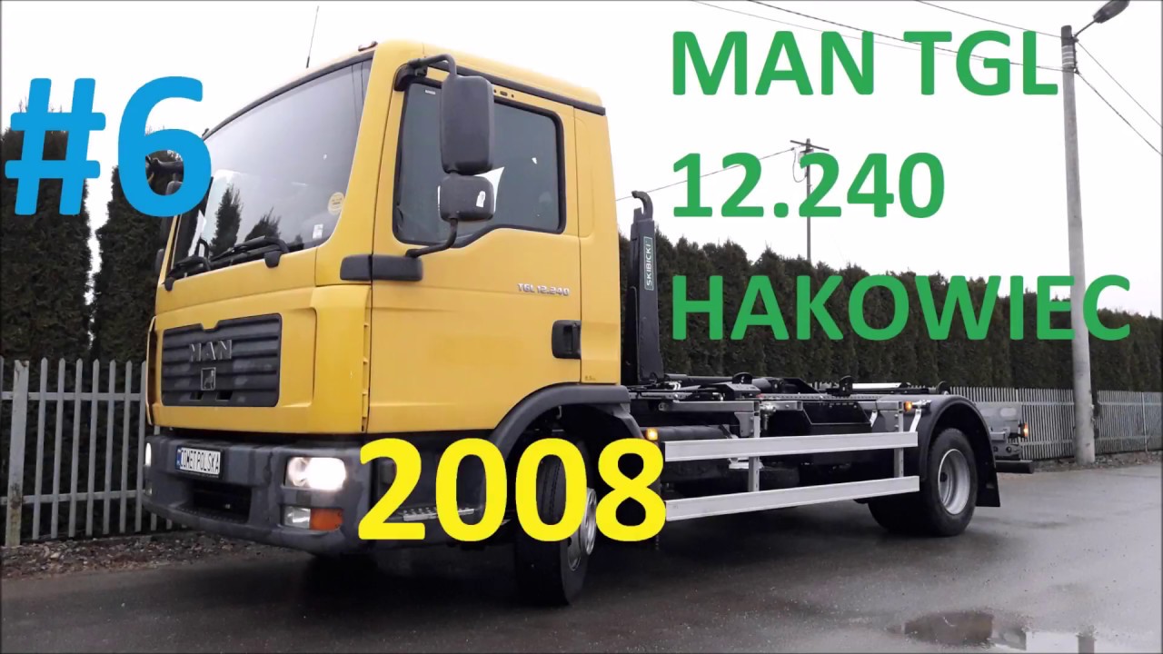 #6 MAN TGL12.240 2008 rok HAKOWIEC