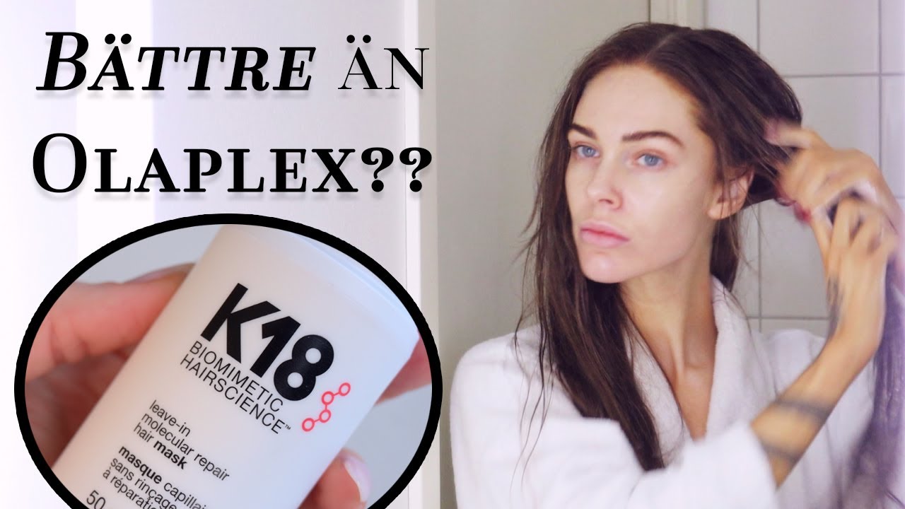 JAG TESTADE K18 I FYRA MÅNADER // MIRAKELPRODUKT FÖR SKADAT HÅR??