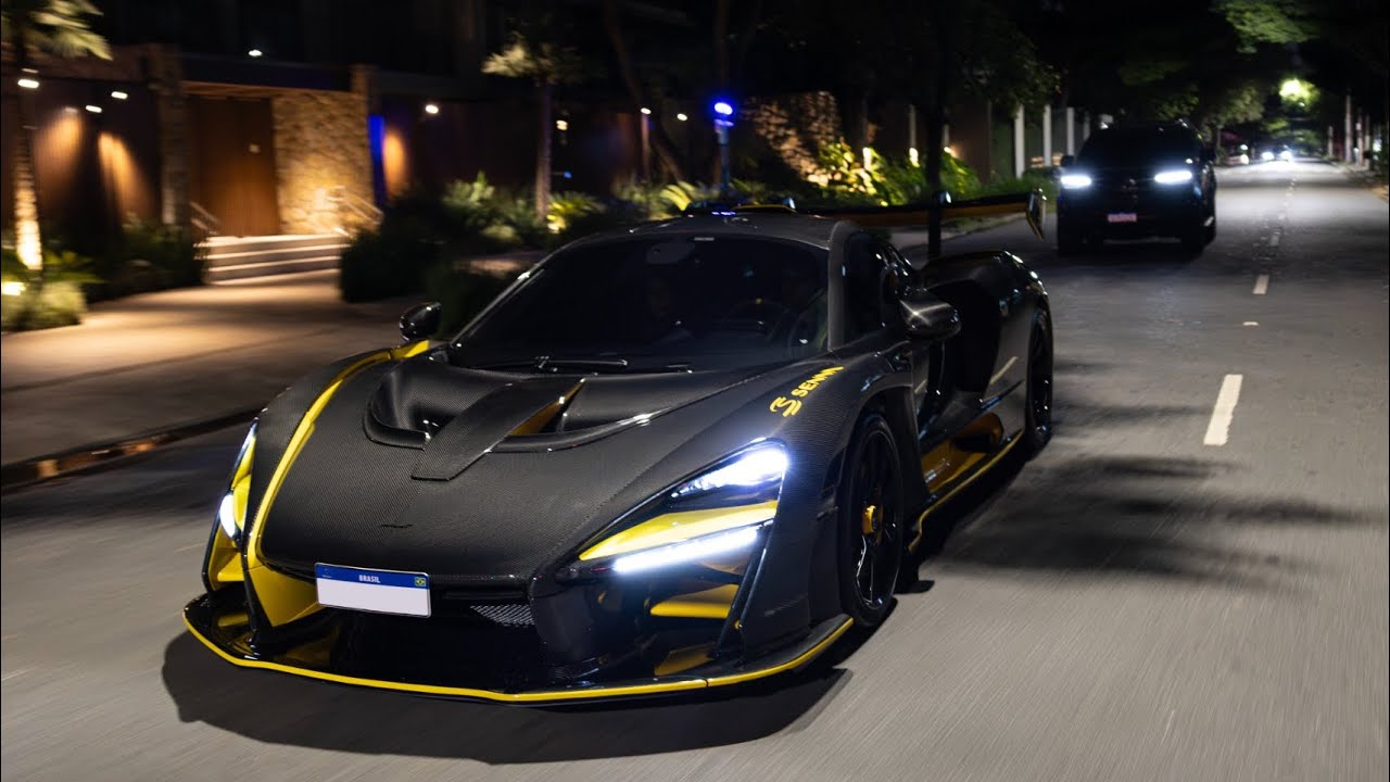 O Ronco Mais Insano!!! McLaren Senna Full Carbon Acelerando Forte!!!  *João Vilkas*