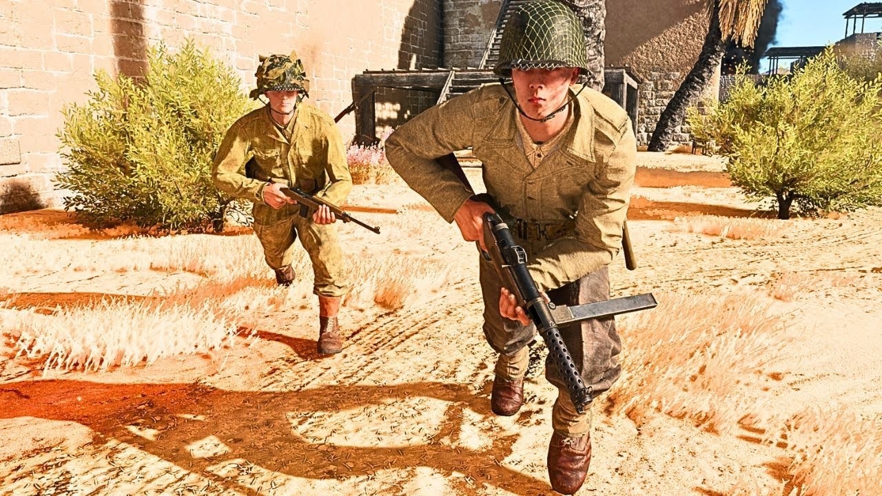 Enlisted gameplay: Battle of Tunisia - Fortress East | BR III | #enlisted #enlistedgame