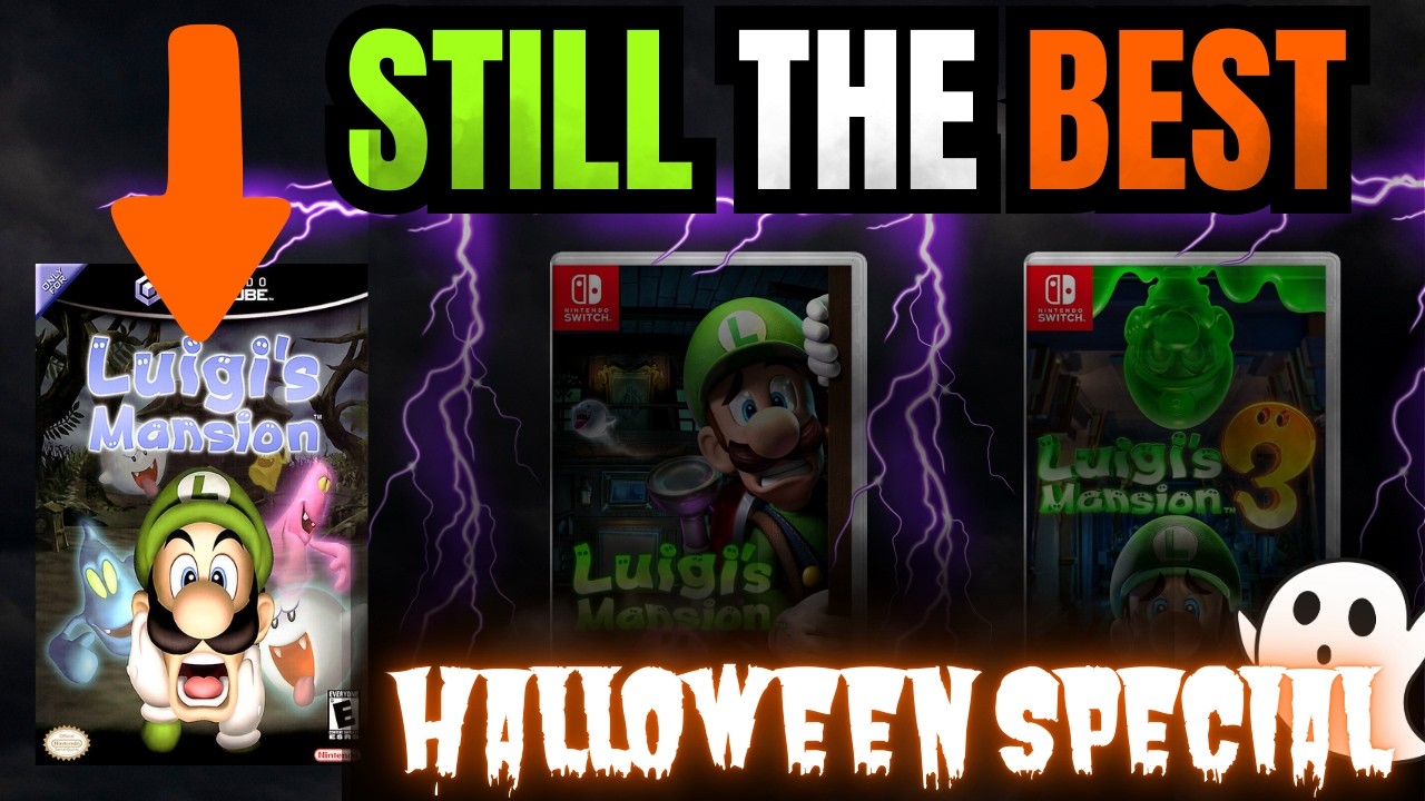 Luigi's Mansion games ranked! Which is the best? Spooky special.