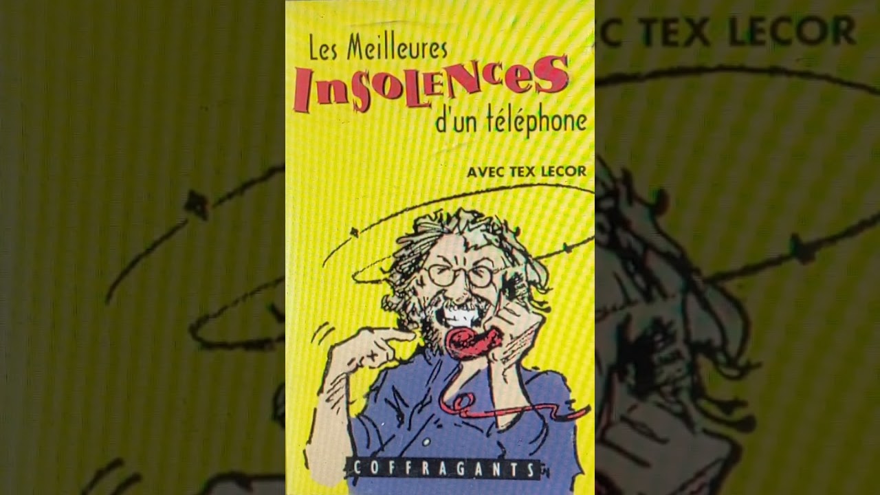 Tex Lecor- Insolences d'un Téléphone- Lettre  Avec 18 Timbres