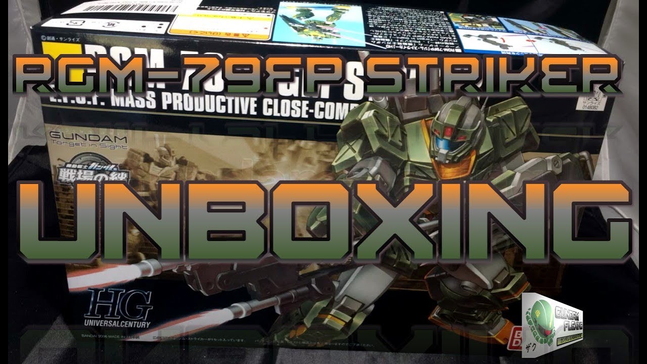 Unboxing: RGM-79FP GM Striker (HGUC)