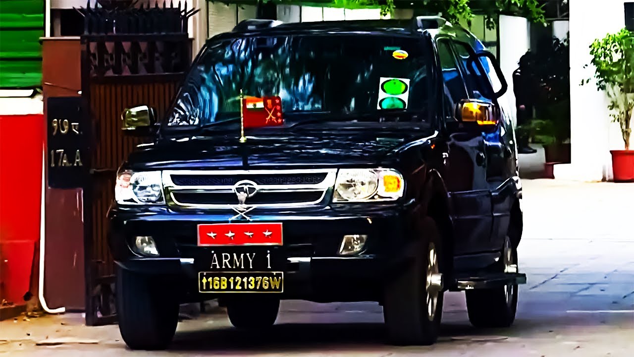 Meaning of Indian Army Vehicles Number Plate