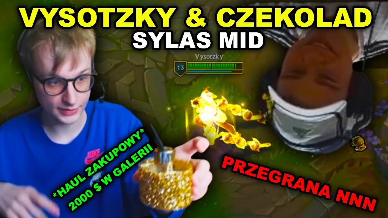 Vysotzky & Czekolad - CO KUPILEM ZA 2K W GALERII? | NOCNA LIGUSIA #52