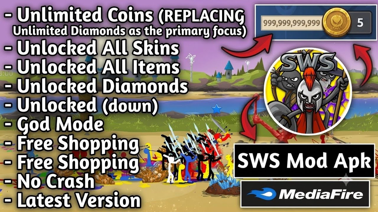 Stick War: Saga (MOD, Unlimited Gold/Unlocked) Latest Patch 2026