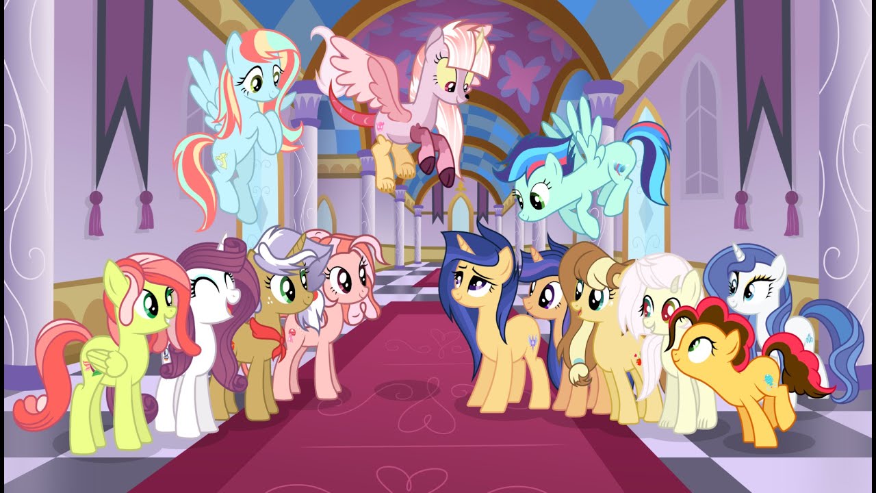 MLP [Next Gen] Two universes ( SpeedPaint )