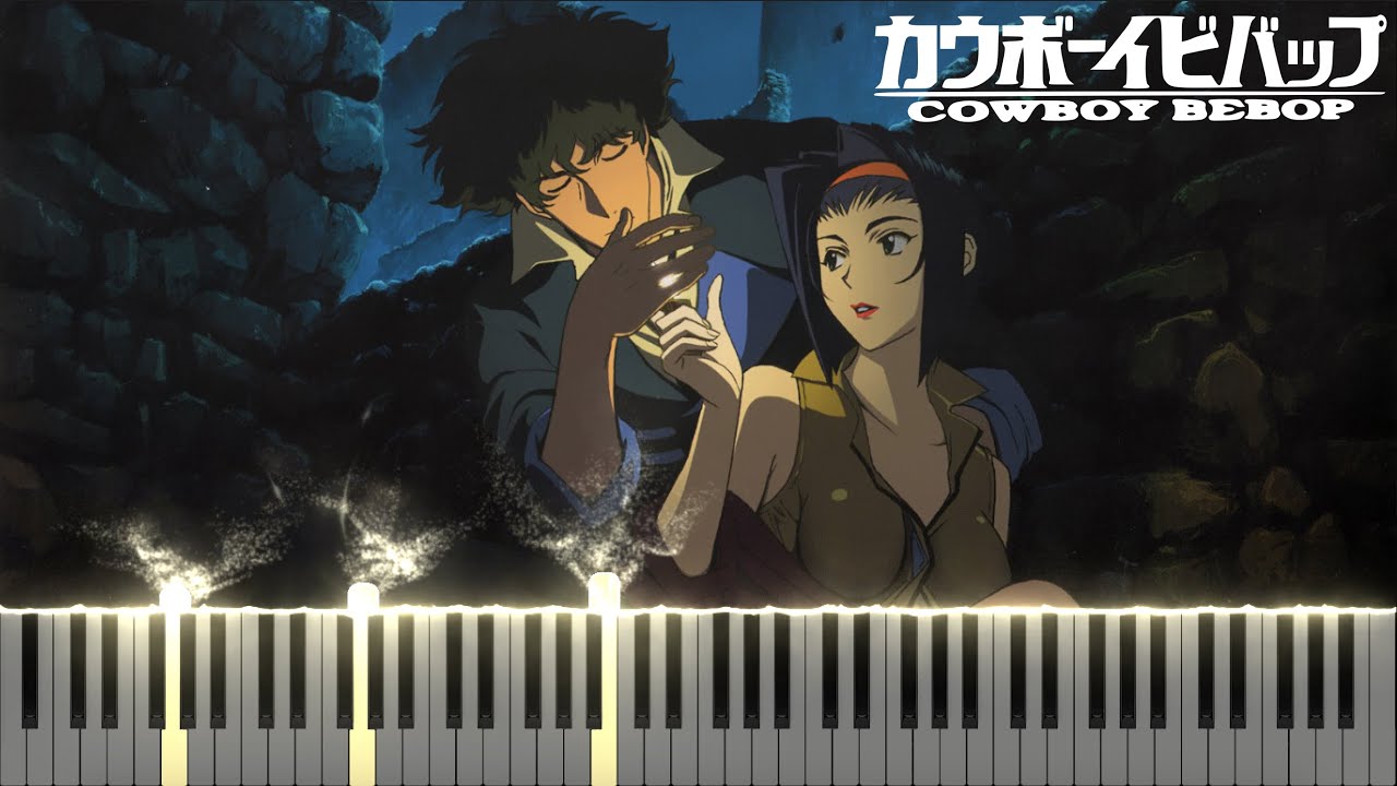 Cowboy Bebop - Poor Faye/Waltz in High Socks (Piano Tutorial + Sheet Music)