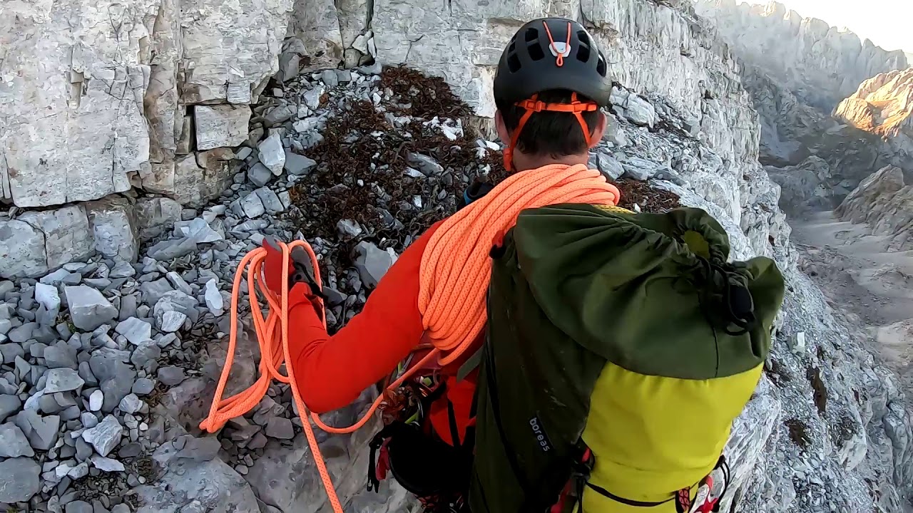 First ascent of Jezerca's North face