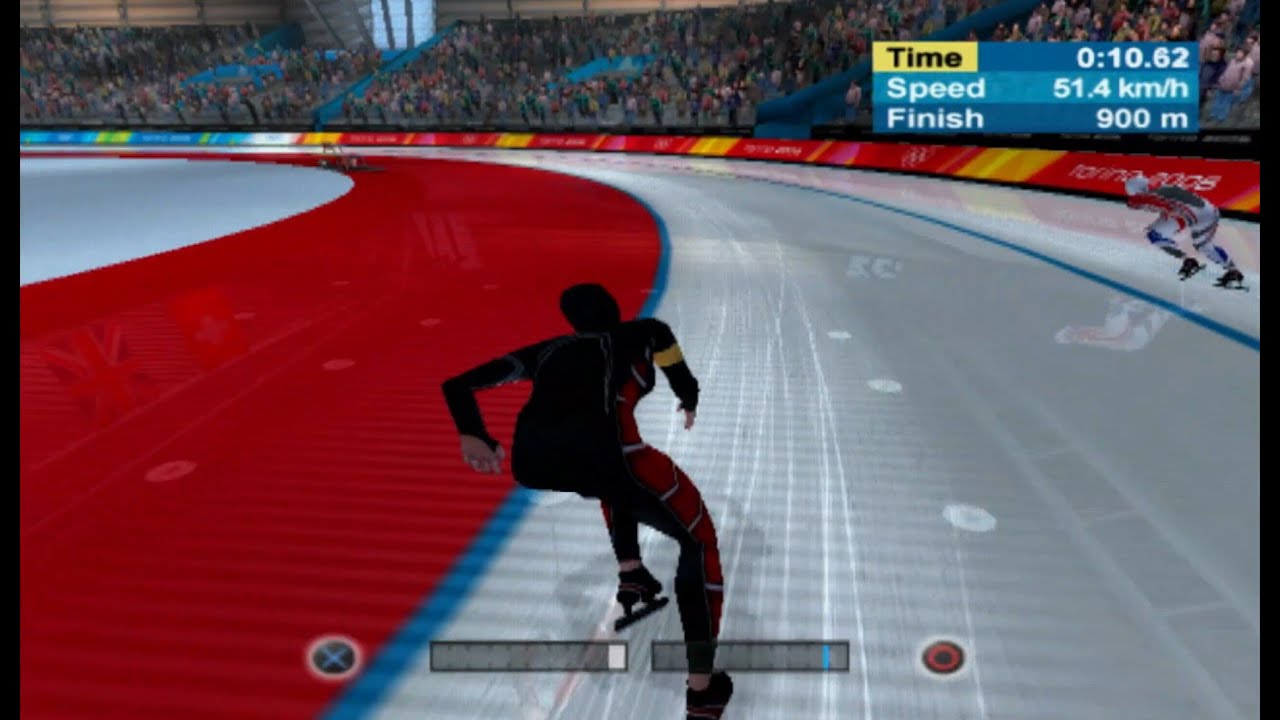 Torino 2006 PS2 Gameplay Speed Skating
