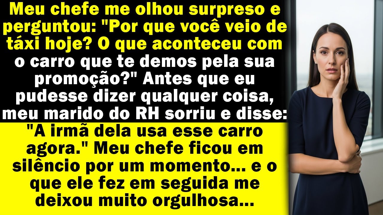 Meu chefe me humilhou por causa do carro da empresa — mas a reunião seguinte mudou tudo.