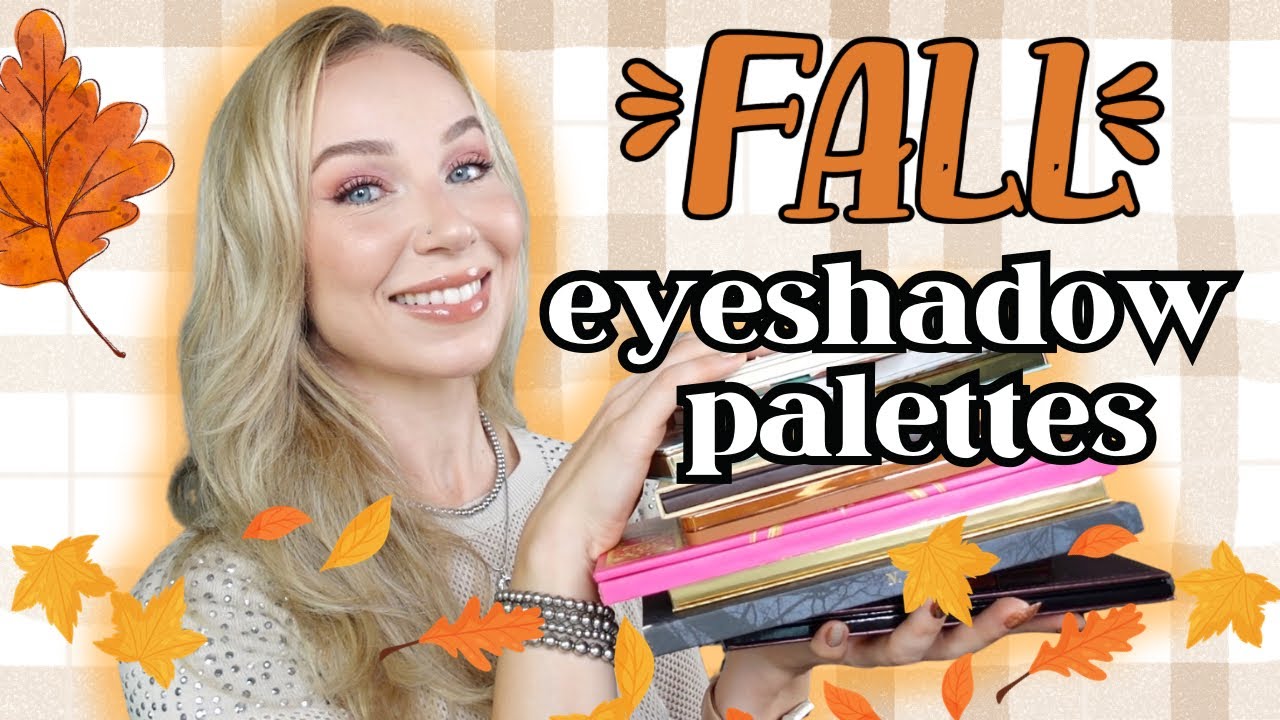 TOP 15 FALL EYESHADOW PALETTE ROULETTE 🍁fall 2025