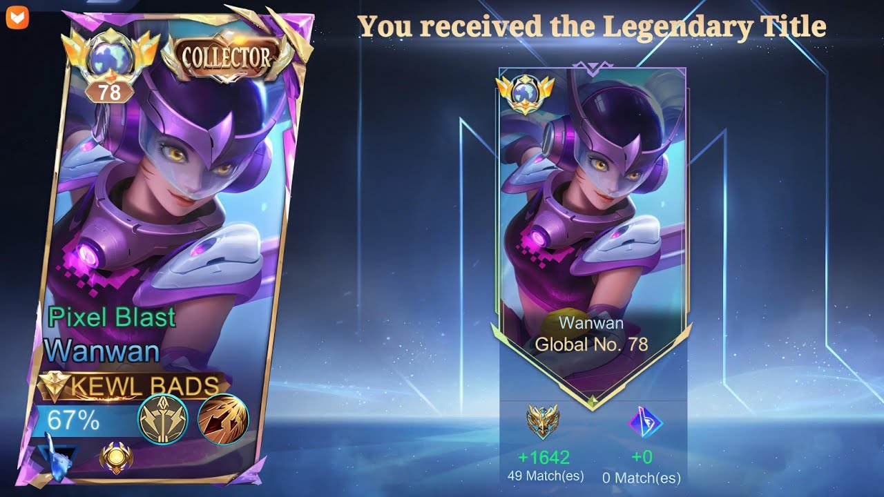 MOONTON THANK YOU FOR THIS WANWAN GLOBAL BADGE!! 😭 | TOP GLOBAL WANWAN NO DEATH GAMEPLAY🔥