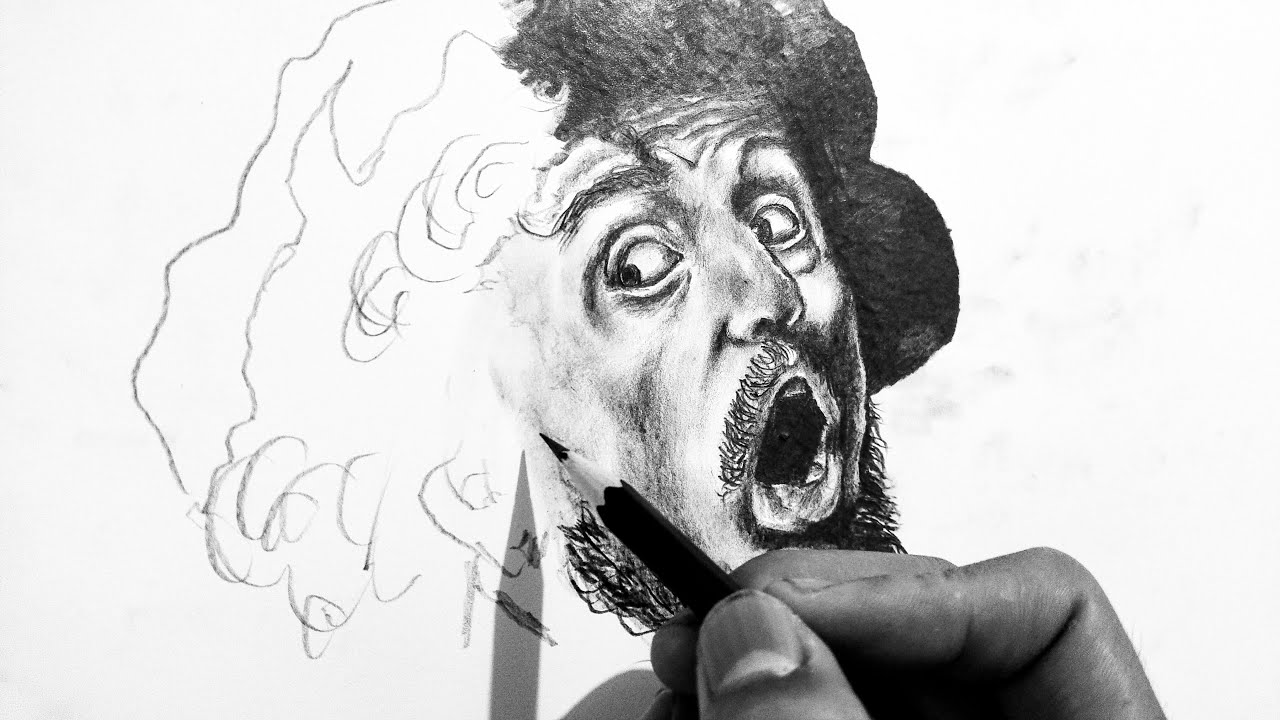 TUTORIAL MENGGAMBAR WAJAH MENGGUNAKAN PENCIL