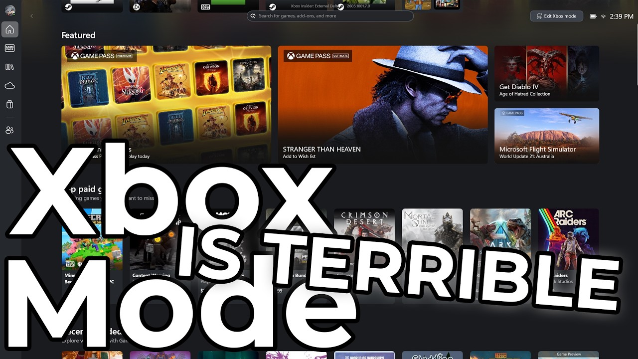 Xbox Mode Still Sucks&hellip; So I Fixed It