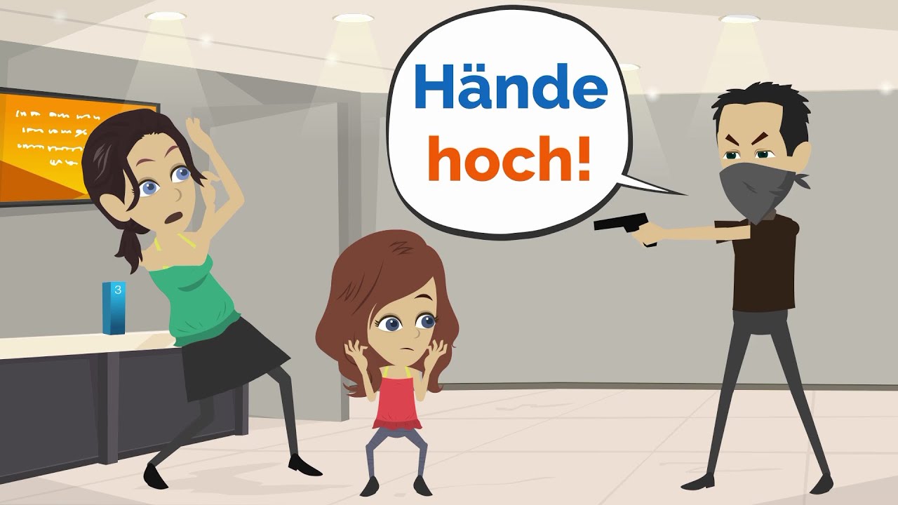 Mia erlebt einen Banküberfall!