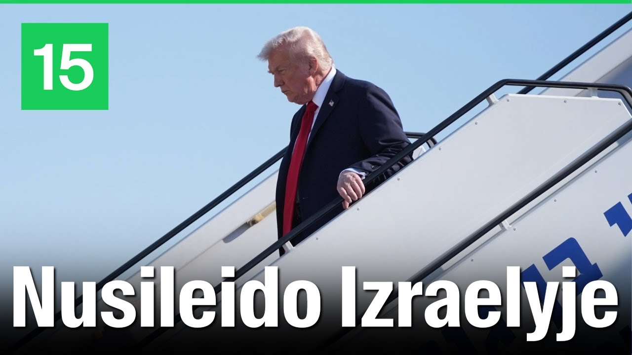 Donaldas Trumpas atvyko į Izraelį