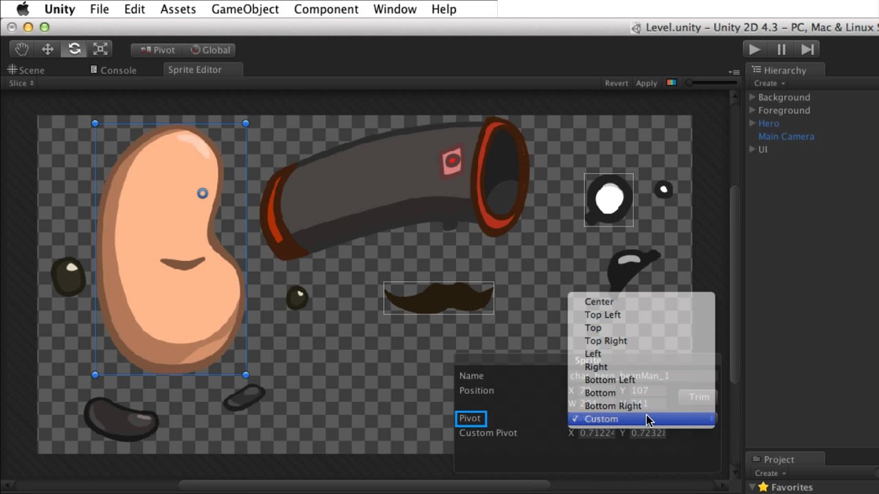 The Sprite Editor - Unity Official Tutorials