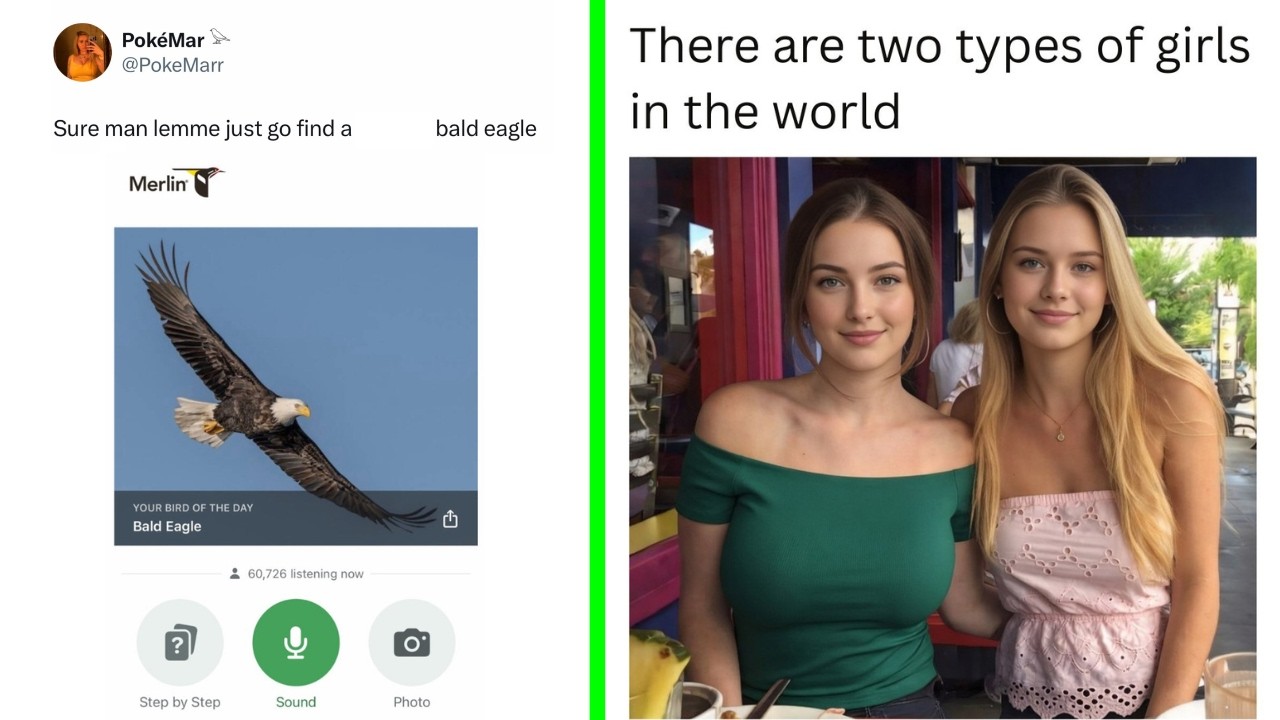 Funny Memes 172 | There are two types of girls in the world
