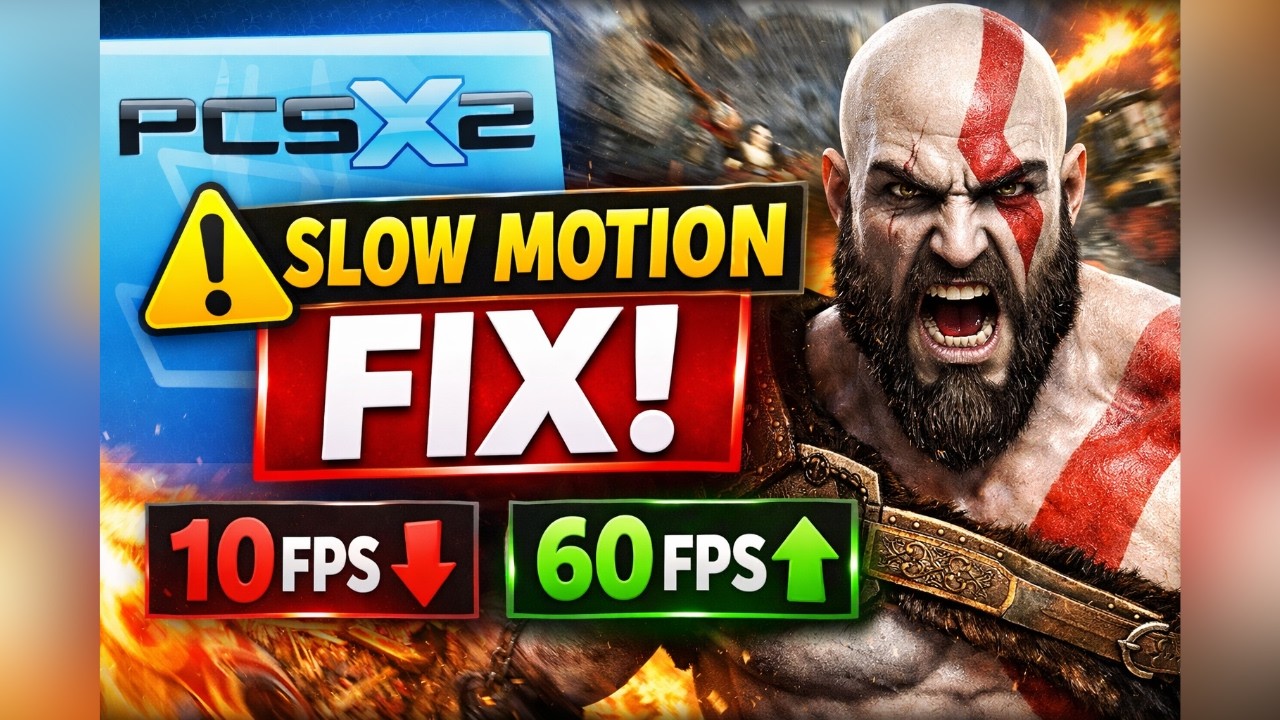 Fix PCSX2 Slow Motion & Lag | Full Performance Boost (2026)