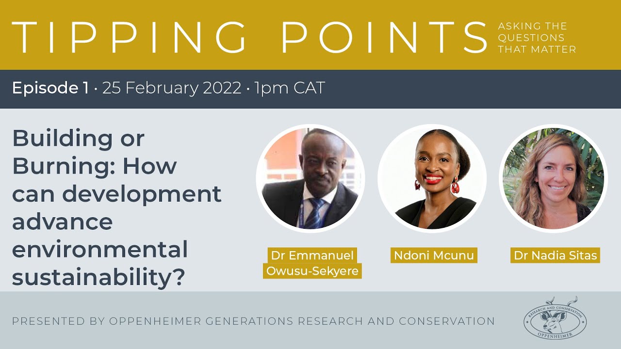 Building or Burning: How can development advance environmental sustainability?
