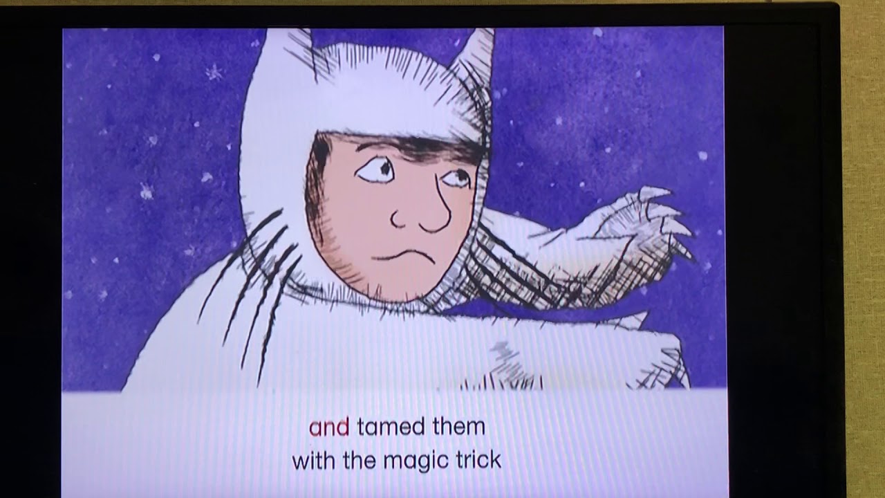 Me Watching Read With Me DVD: Where The Wild Things Are