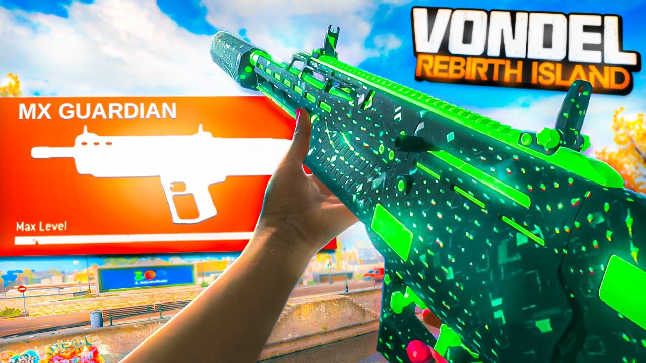 the NEW MAX LEVEL MX GUARDIAN CLASS SETUP on Vondel Park Warzone!