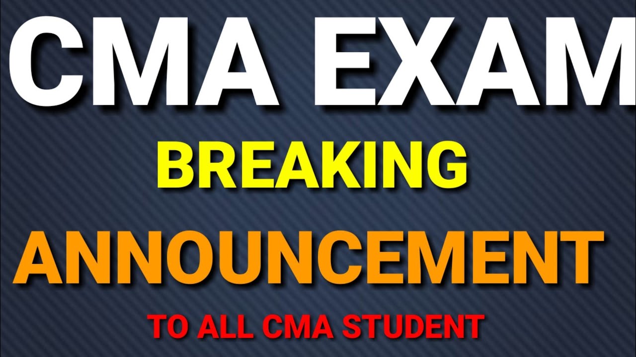 ICMAI Most Important Announcement To All CMA Student || CMA Exam June 2022