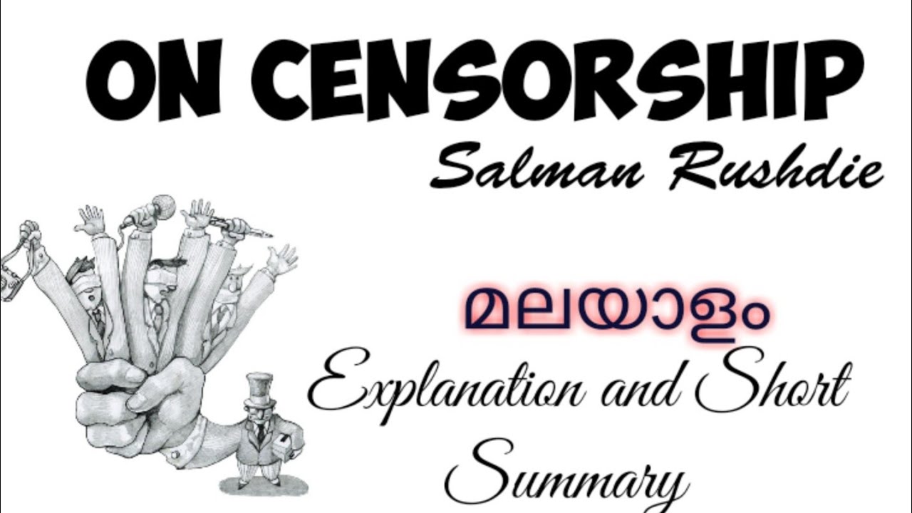 On Censorship by Salman Rushdie