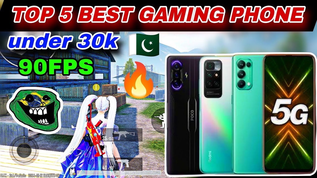 top 5 best gaming phone under 30k 🔥 | top 5 best gaming phone for pubg mobile/bgmi 120fps.