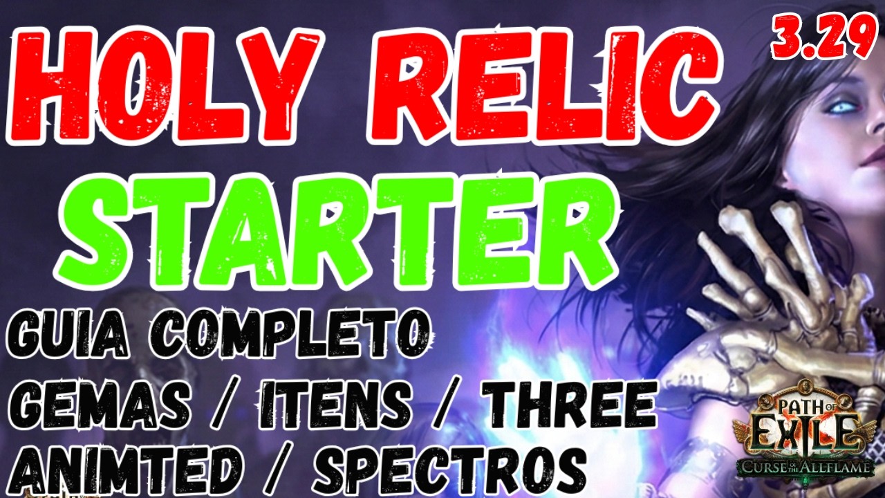 Holy Relic Starter GUIA COMPLETO no poe 3.28 Mirage !