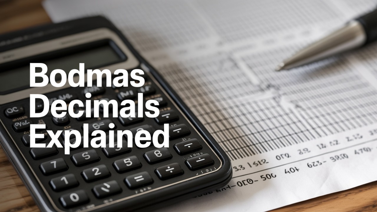 BODMAS with Decimals | No Mistakes | Score Full Marks: BODMAS with Decimals Explained