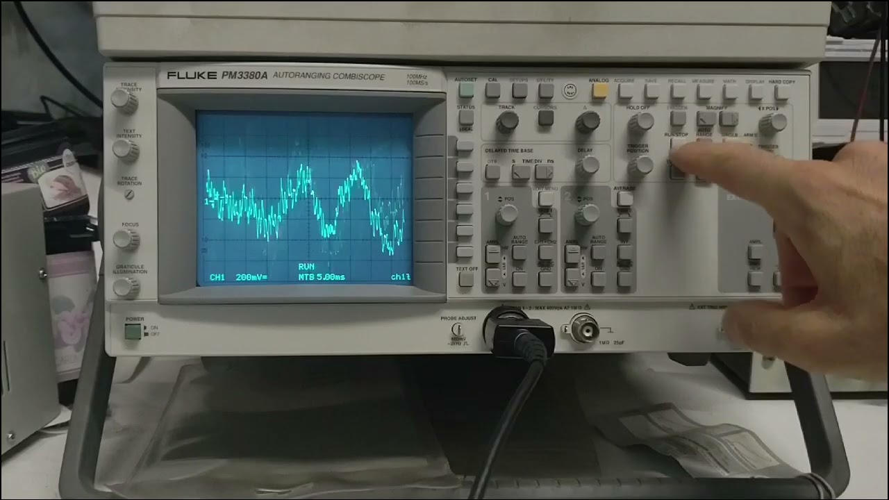 il segnale Audio Visto All'oscilloscopio!