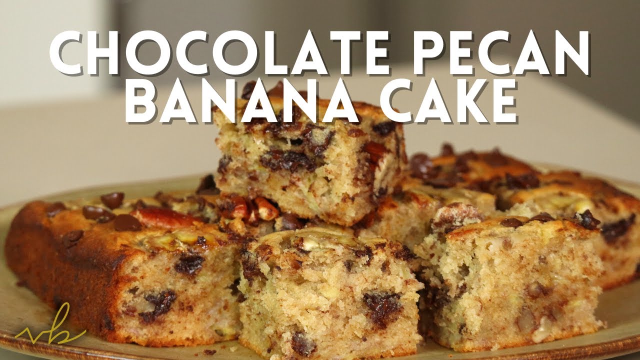Chocolate Pecan Banana Cake | Chef Vineet Bhatia Recipes
