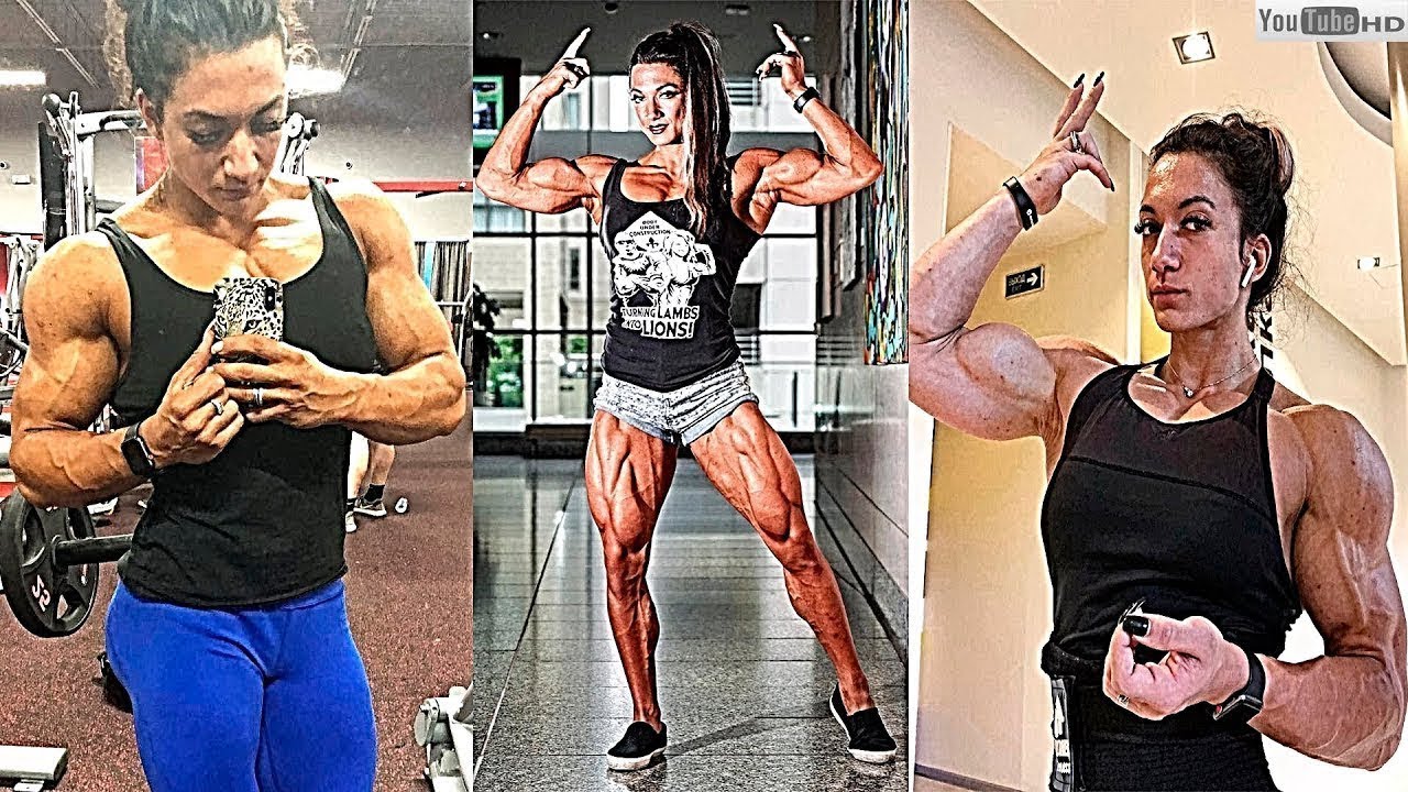 Russian Ripped Muscles - Valentina Mishina IFBB Pro Female Bodybuilder
