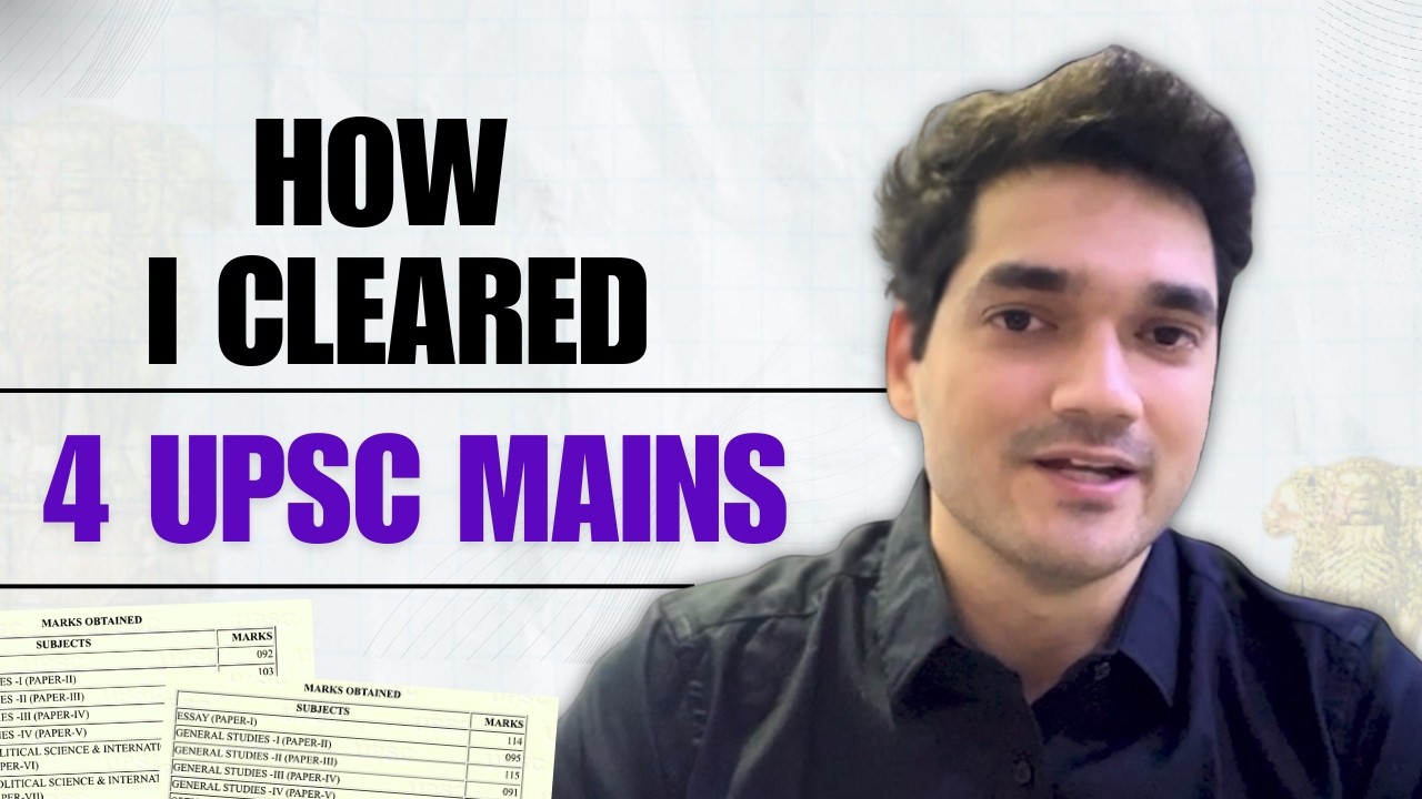 How I cleared 4 UPSC Mains ? | My learnings and Mistakes to avoid | UPSC Mains Strategy #upsc