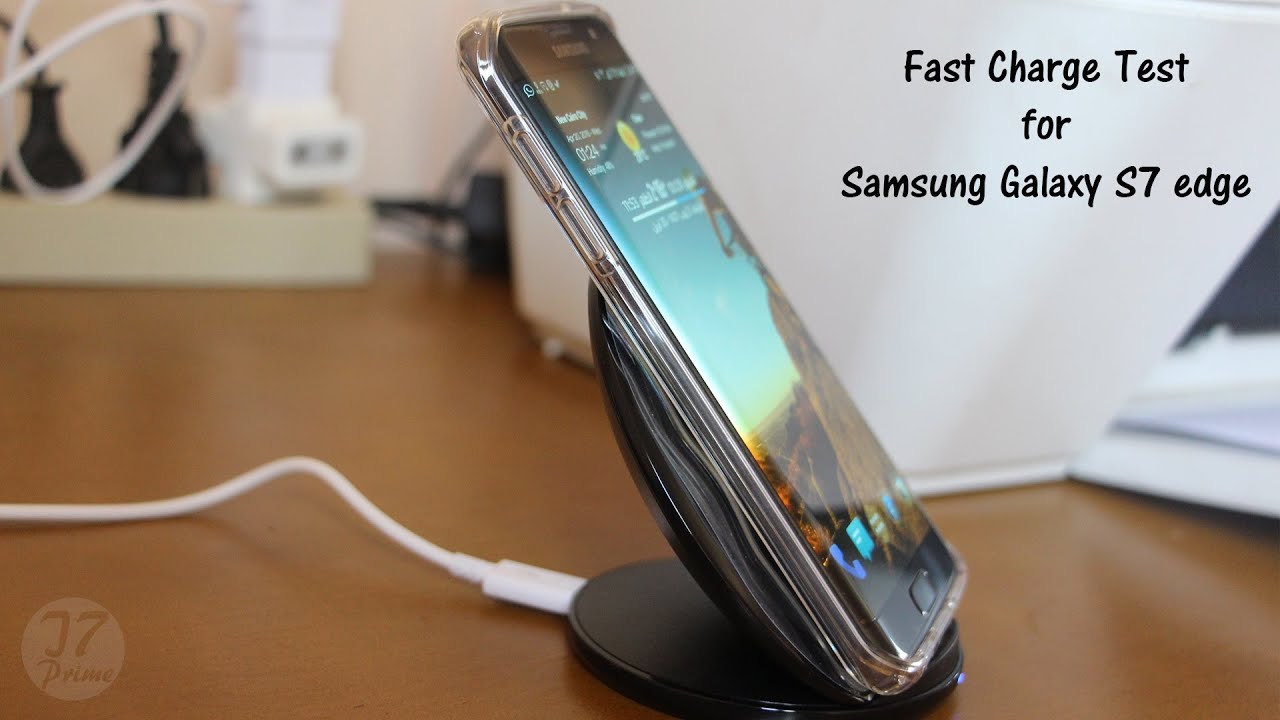 Samsung Galaxy S7 edge fast charge test (Arabic)