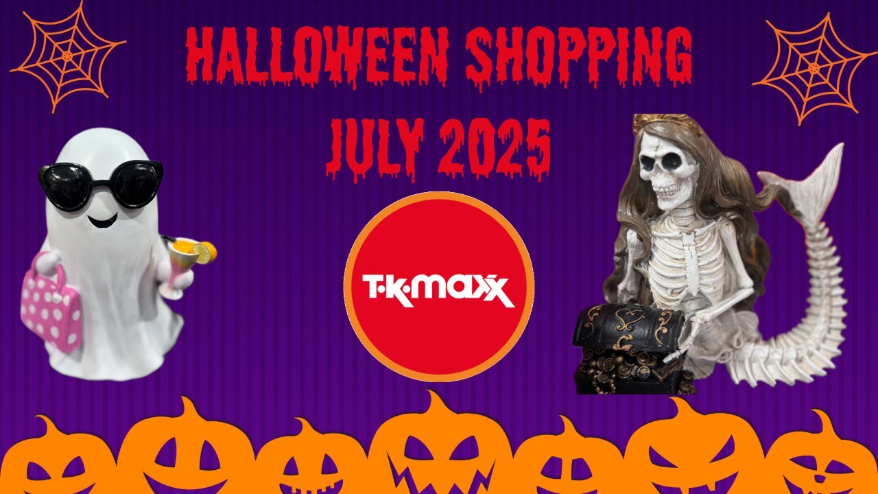 🎃TK Maxx Halloween Shopping - July 2025🎃