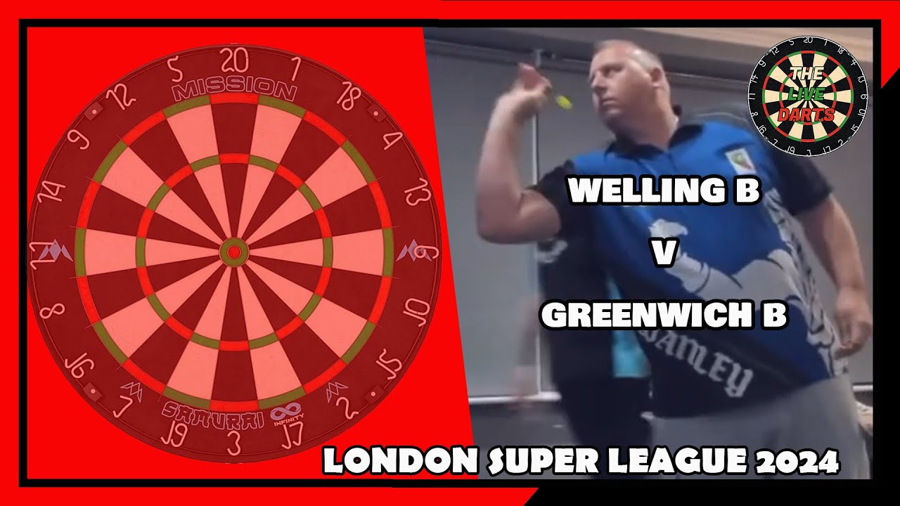 LIVE DARTS STREAM | London Super League  | Welling B vs Greenwich B