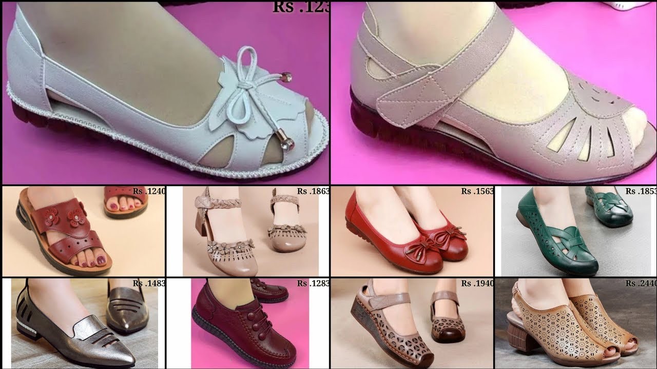 TOP DIFFERENT FOOTWEAR DESIGN LADIES SANDAL DESIGN EXTRA SOFT BEST SHOES COLLECTION